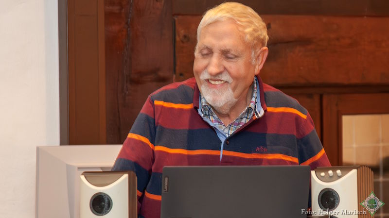 Jubiläumsrückblick mit Norbert Unkhoff. Foto: Gerty Münstermann