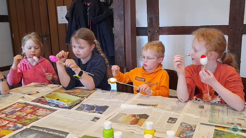 Basteln für Ostern.